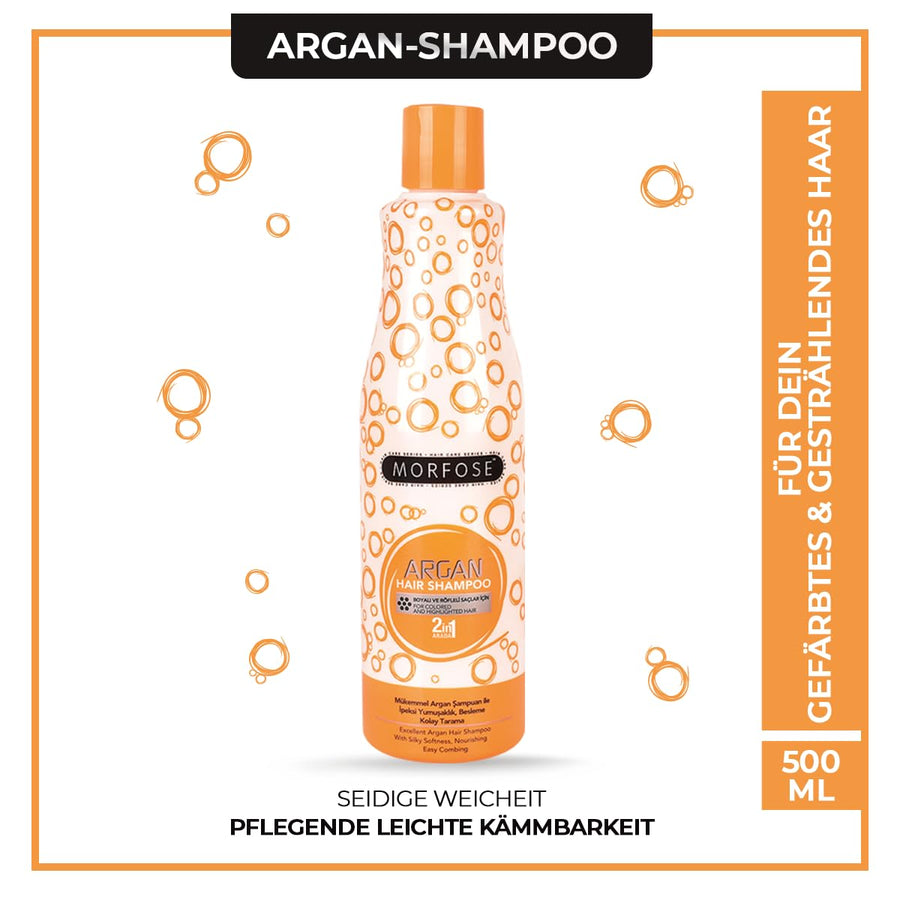 Morfose 2in1 Argan Shampoo 500 ml 2
