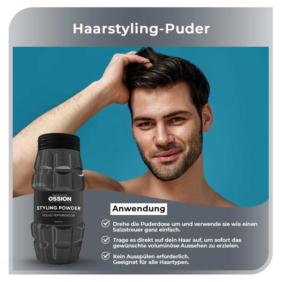 Morfose Ossion Premium Barber Line Styling Powder 20 g 3