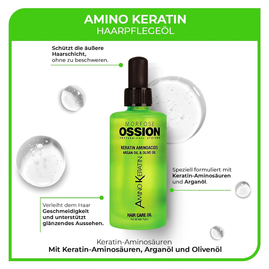 Morfose Ossion Haaröl Amino Keratin 100 ml 4