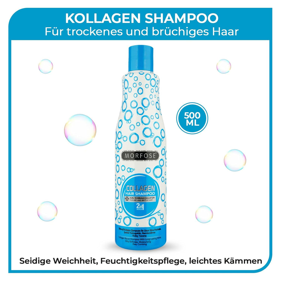 Morfose 2in1 Collagen Shampoo 500 ml 2