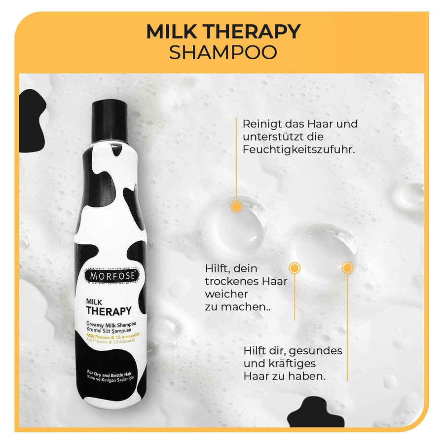 Morfose Milk Therapy Shampoo 500 ml 4