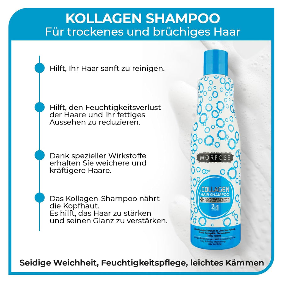 Morfose 2in1 Collagen Shampoo 500 ml 4