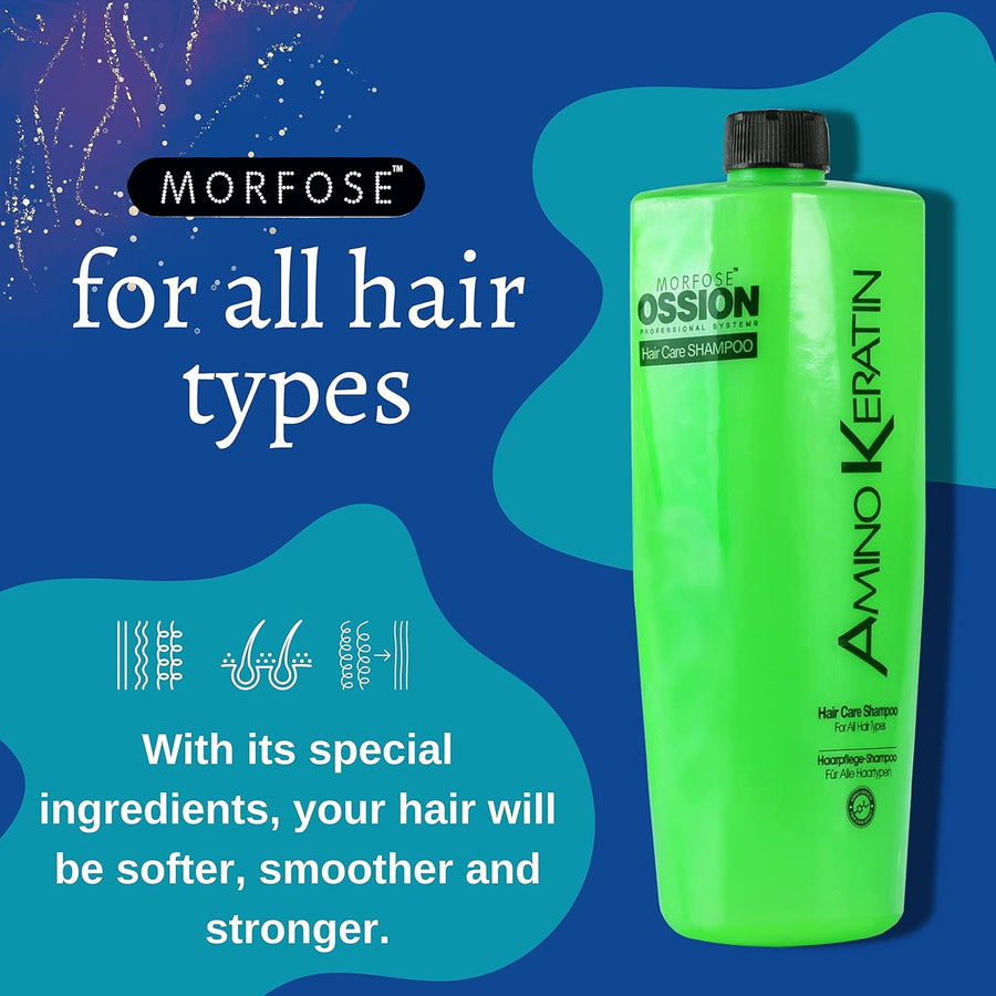 Morfose Ossion Amino Keratin Shampoo 800 ml 3