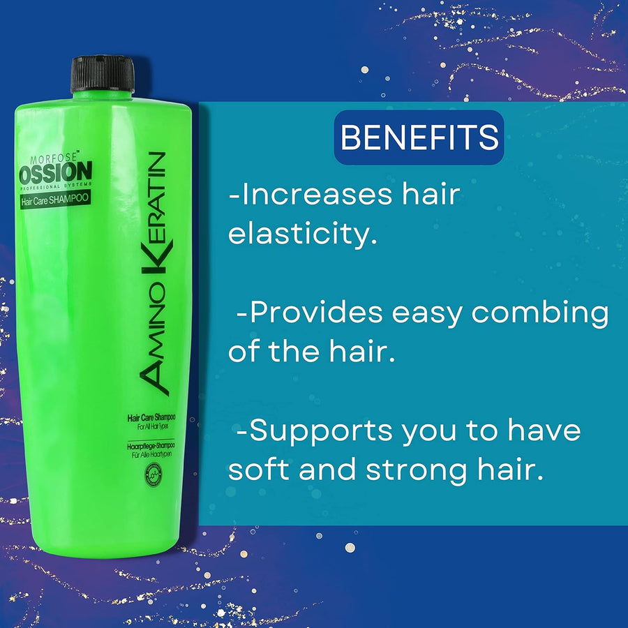 Morfose Ossion Amino Keratin Shampoo 800 ml 2