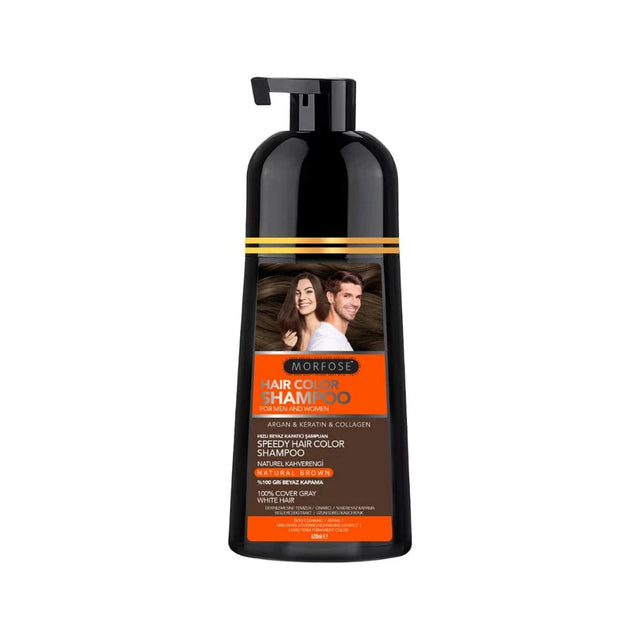 Morfose Speedy Color Shampoo Braun 420 ml