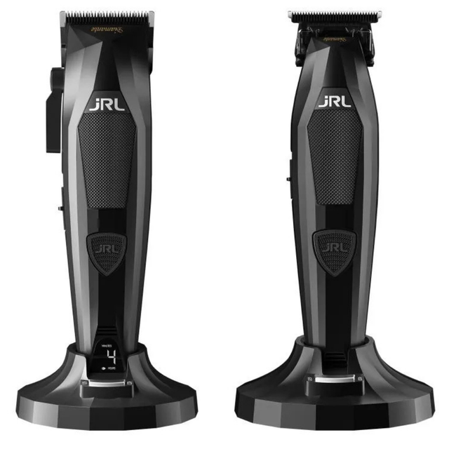 JRL Diamante 2025 Clipper & Trimmer Combo Kit – Schwarz