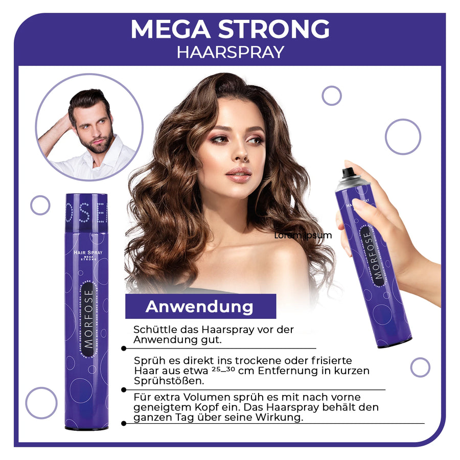 Morfose Haarspray Mega Strong 400 ml 4
