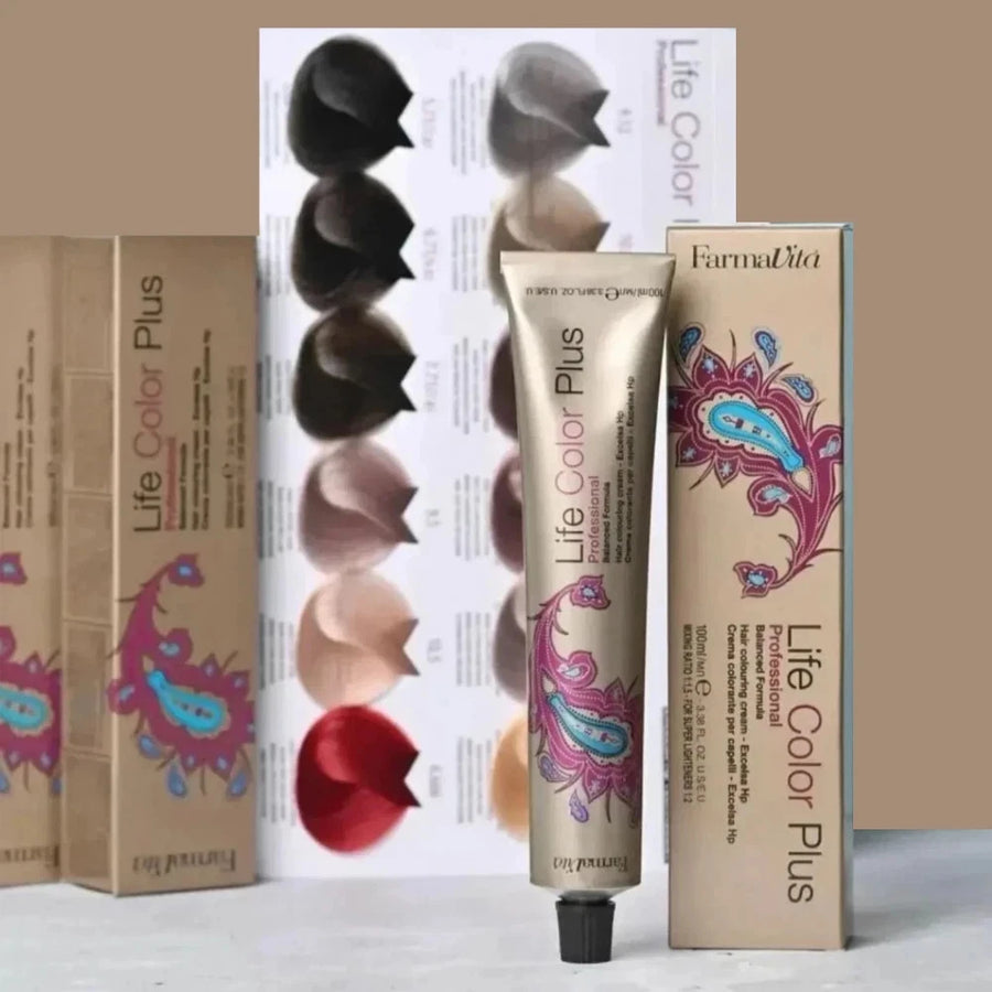 FarmaVita Life Color Plus 1.10 Blauschwarz – Haarfarbe 100 ml 5