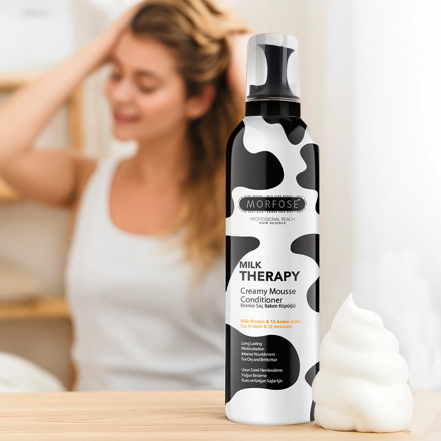 Morfose Haarschaum Milk Therapy 350 ml 5
