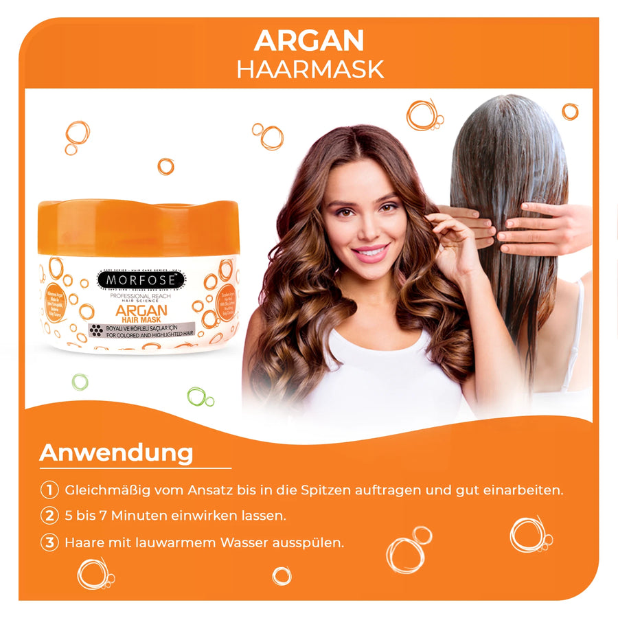 Morfose Haarmaske Argan 500 ml 3