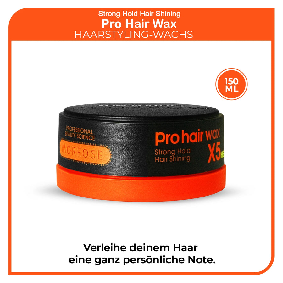 Morfose X5 Pro Haarwachs Strong Hold Shining 150 ml 2