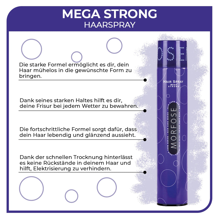 Morfose Haarspray Mega Strong 400 ml 3