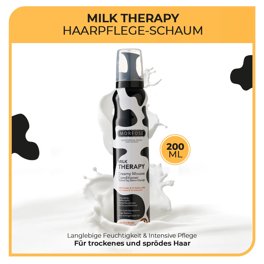 Morfose Haarschaum Milk Therapy 200 ml 2