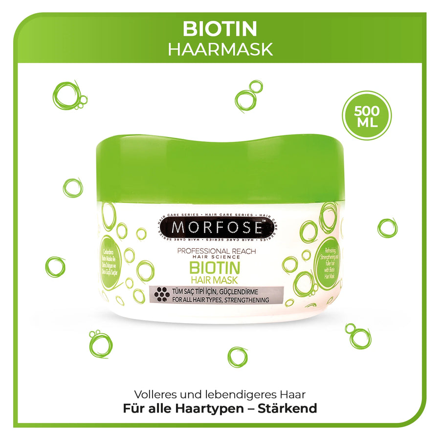Morfose Haarmaske Biotin 500 ml 2