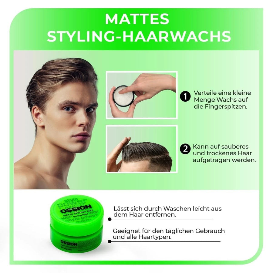 Morfose Ossion Haarwachs Matte Finish 100 ml 3
