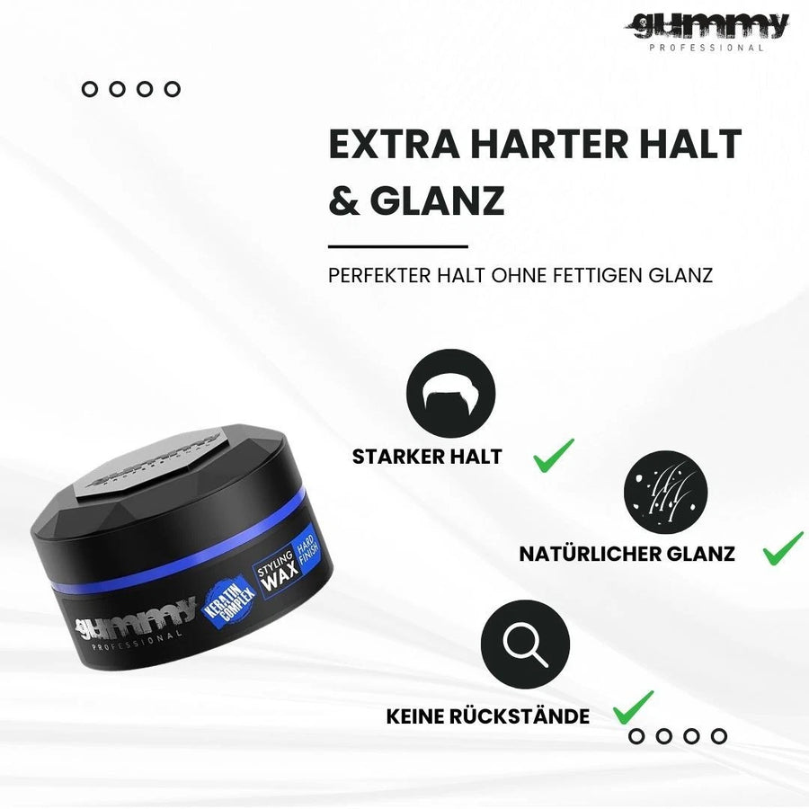 Gummy Haarwachs Hard Finish 150 ml 2