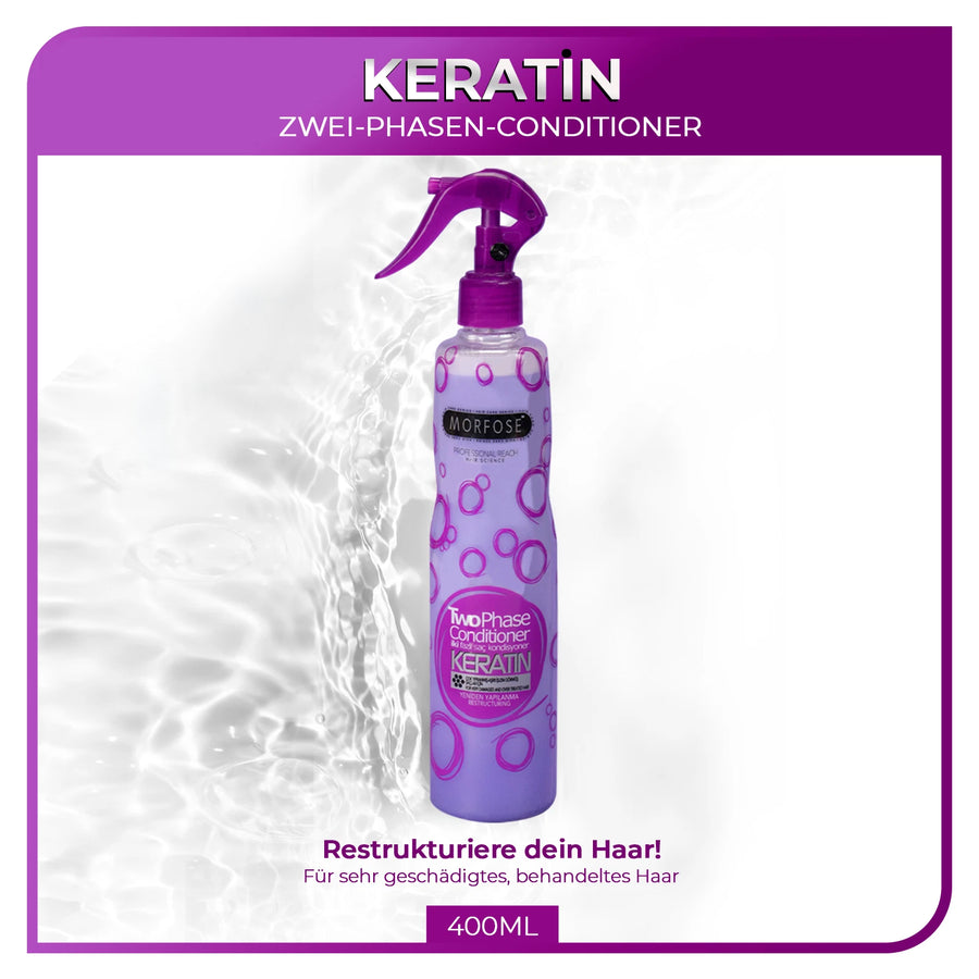 Morfose Keratin Leave-In Conditioner 2-Phasen Spray 400 ml 2