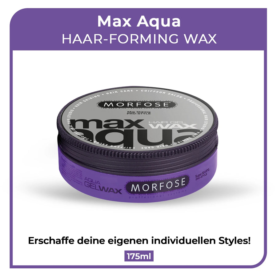 Morfose Haarwachs Max Aqua Gel 175 ml 2