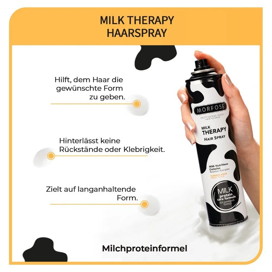 Morfose Haarspray Milk Therapy Level 4 300 ml 3