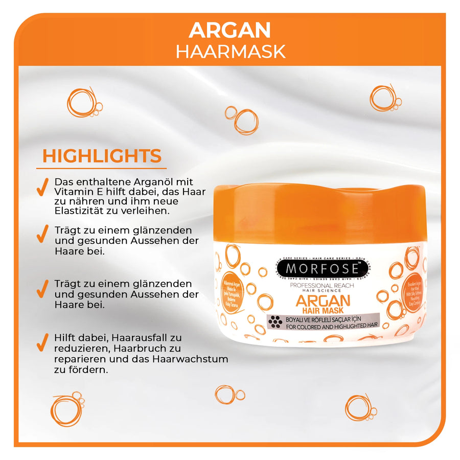 Morfose Haarmaske Argan 500 ml 4