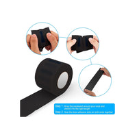 5 Rolls Disposable Barber Neck Strips (500 sheets) - Black 3