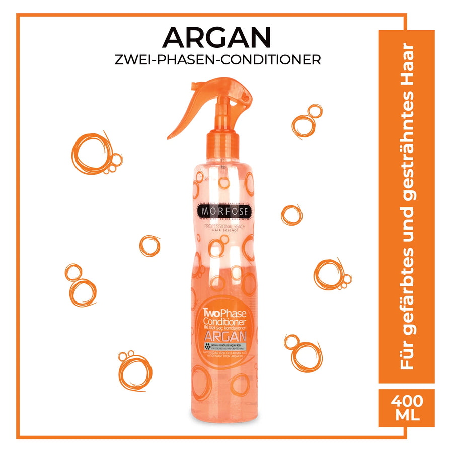 Morfose Argan Öl Leave-In Conditioner 2-Phasen Spray 400 ml 2