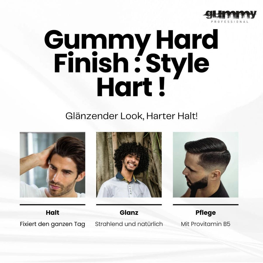 Gummy Haarwachs Hard Finish 150 ml 3