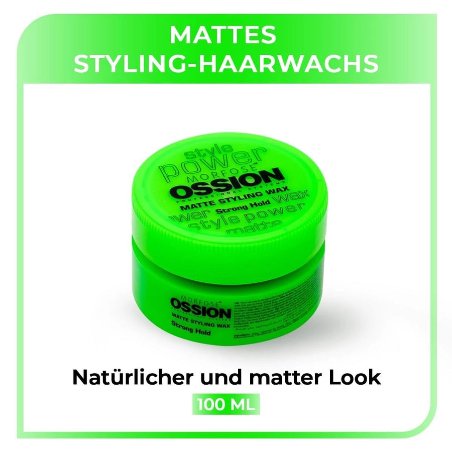 Morfose Ossion Haarwachs Matte Finish 100 ml 4