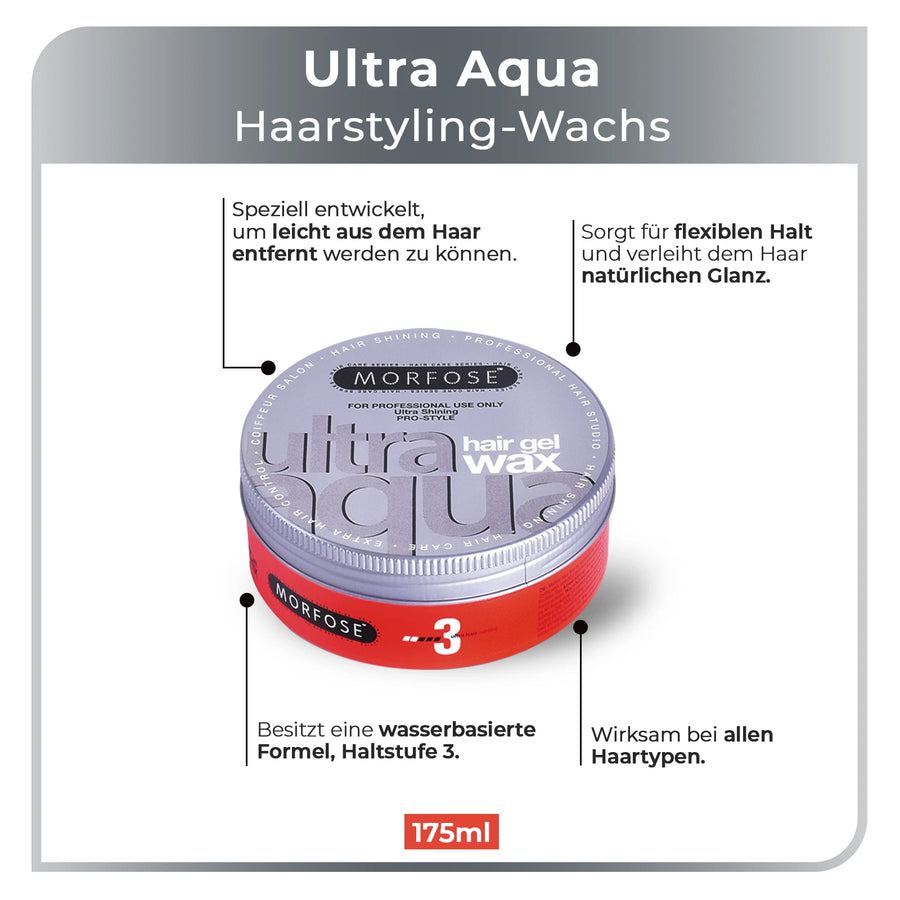 Morfose Haarwachs Ultra Aqua Gel 175 ml 2