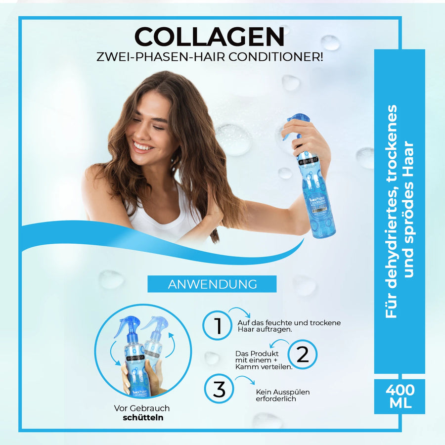 Morfose Collagen Leave-In Conditioner 2-Phasen Spray 400 ml 4