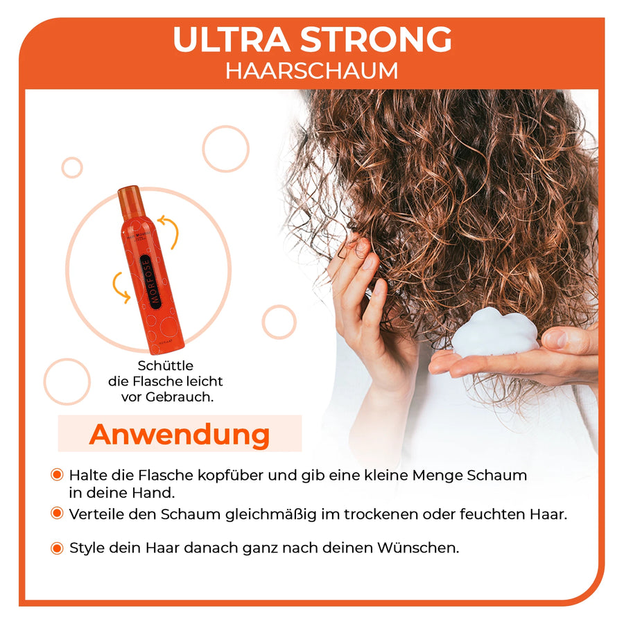 Morfose Haarschaum Ultra Strong 350 ml 3