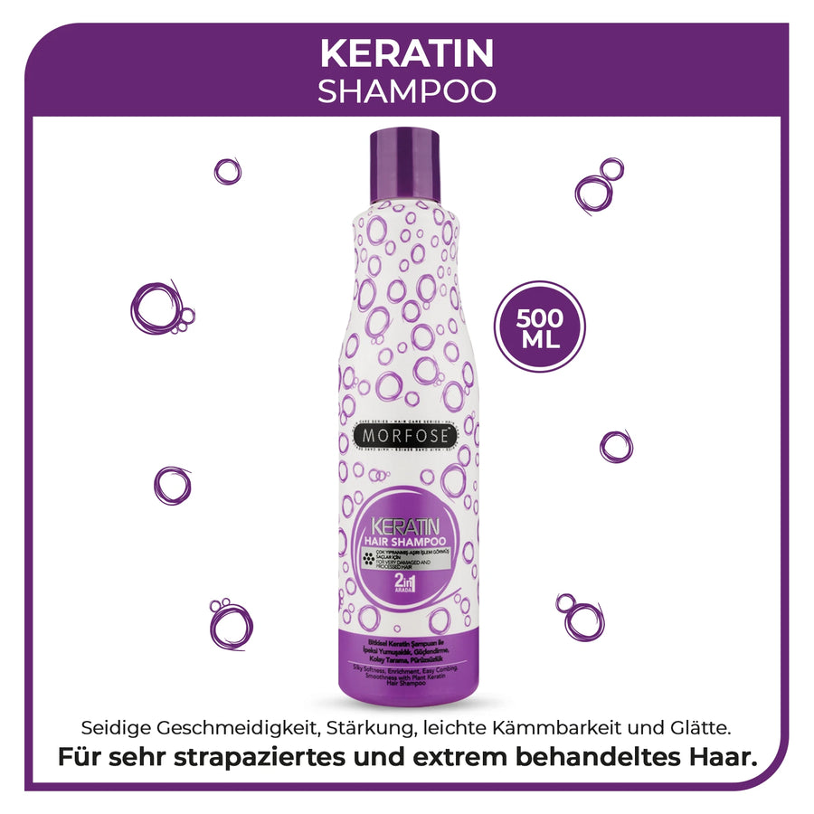Morfose 2in1 Keratin Shampoo 500 ml 4