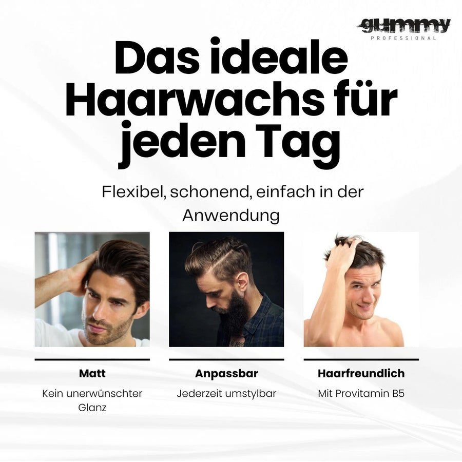 Gummy Haarwachs Matte Finish 150 ml 5