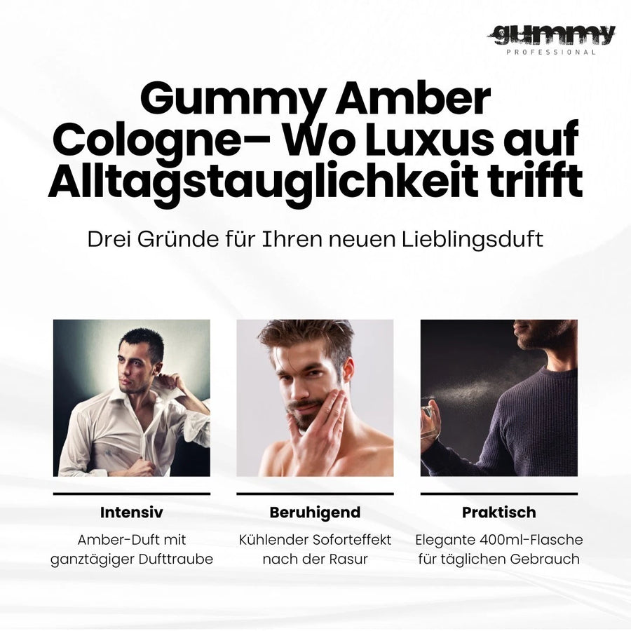 Gummy Eau de Cologne Amber 400 ml 5