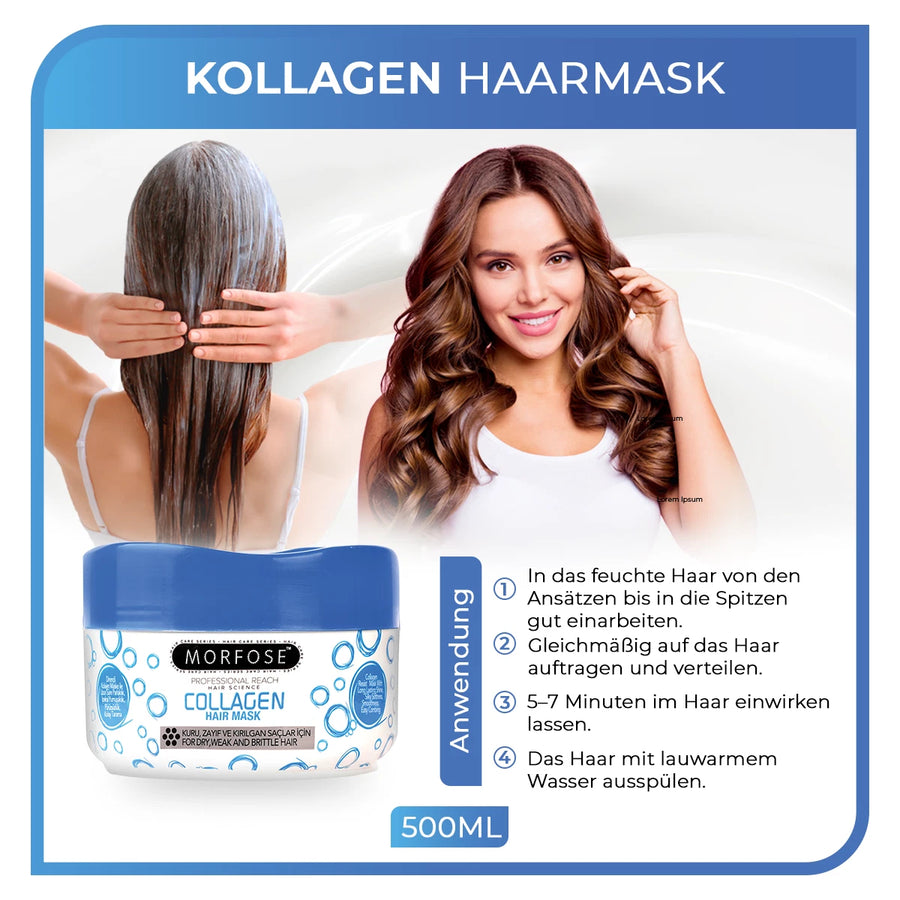 Morfose Haarmaske Collagen 500 ml 4