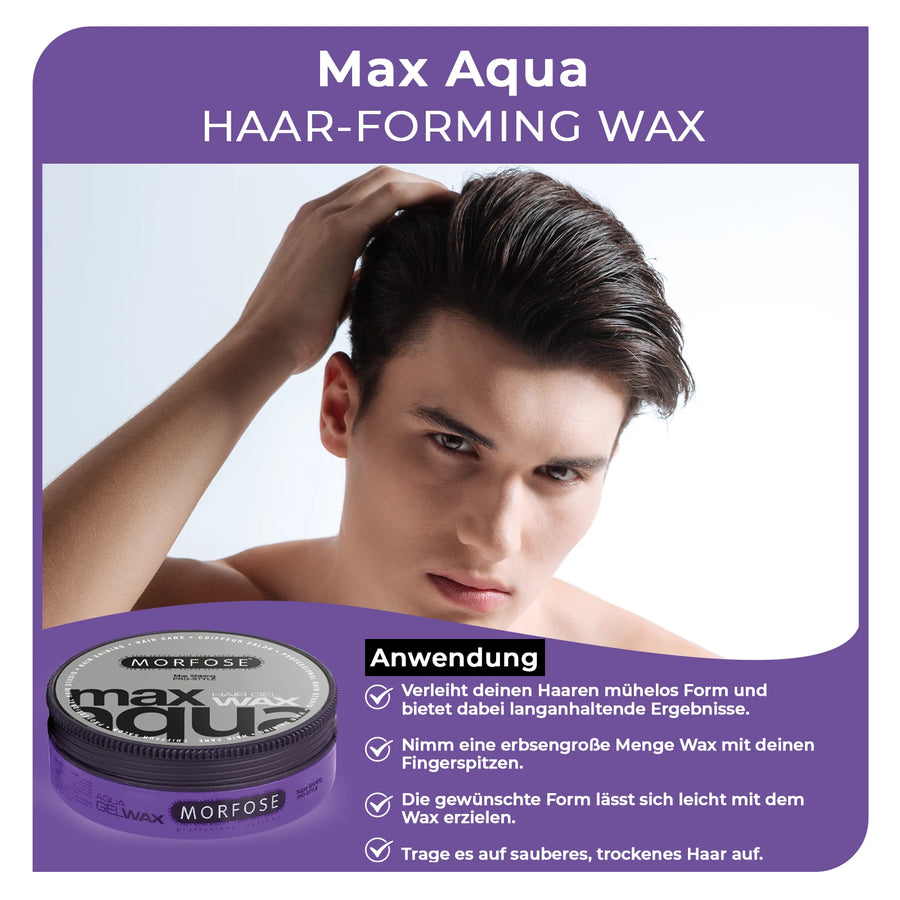Morfose Haarwachs Max Aqua Gel 175 ml 4