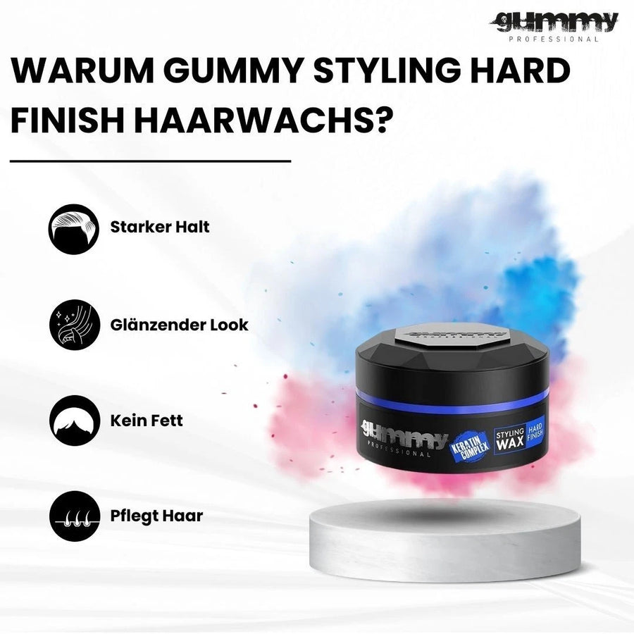 Gummy Haarwachs Hard Finish 150 ml 4