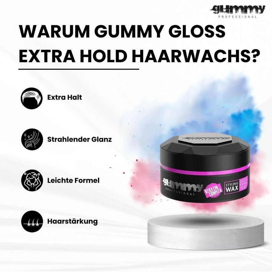 Gummy Haarwachs Gloss Extra Hold 150 ml 4