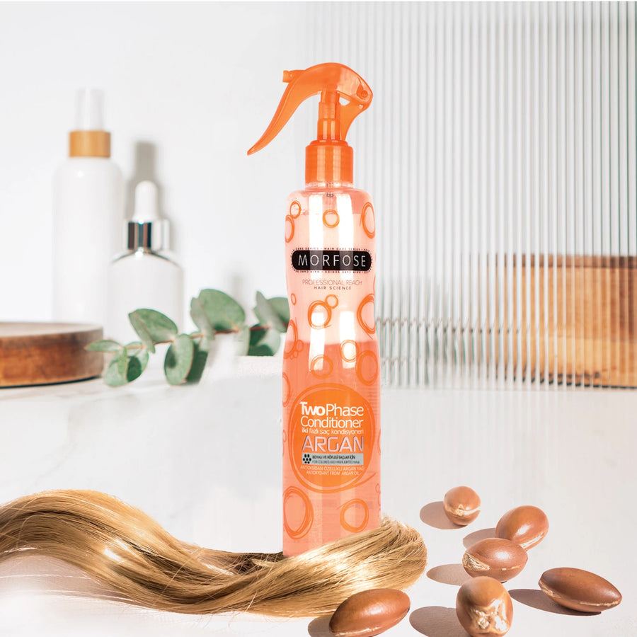 Morfose Argan Öl Leave-In Conditioner 2-Phasen Spray 400 ml 5