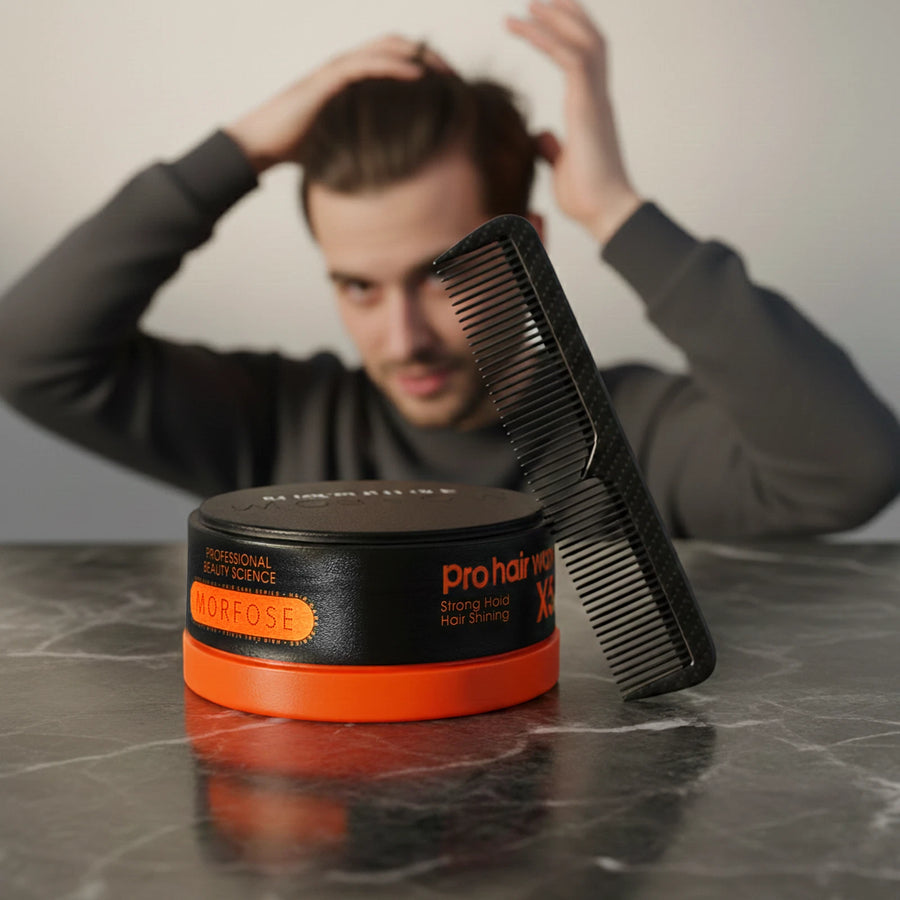Morfose X5 Pro Haarwachs Strong Hold Shining 150 ml 5
