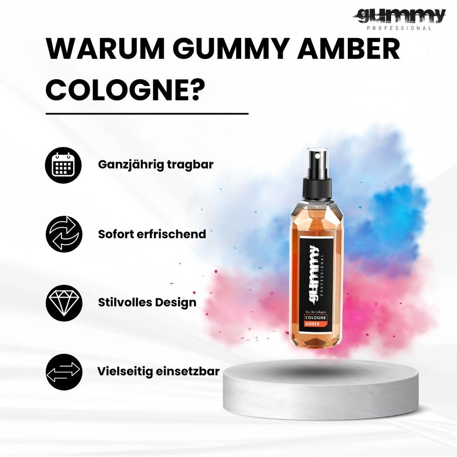 Gummy Eau de Cologne Amber 400 ml 4