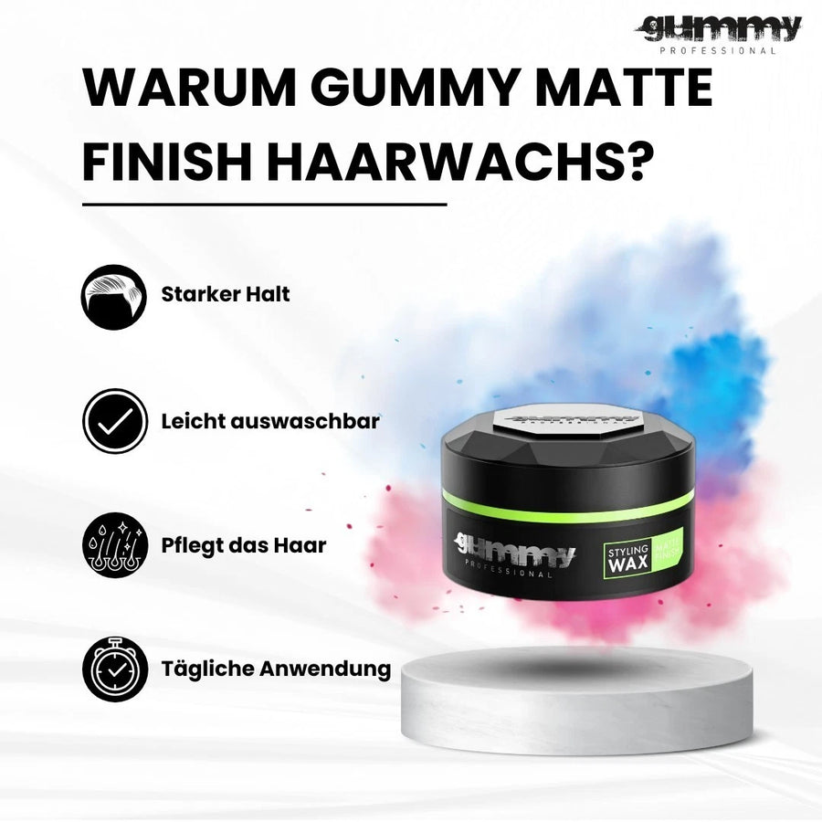 Gummy Haarwachs Matte Finish 150 ml 4