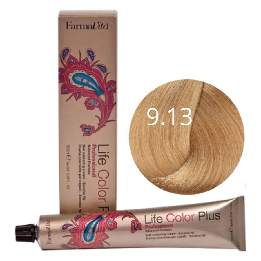 FarmaVita Life Color Plus 9.13 Sehr helles Beige – Haarfarbe 100 ml 2