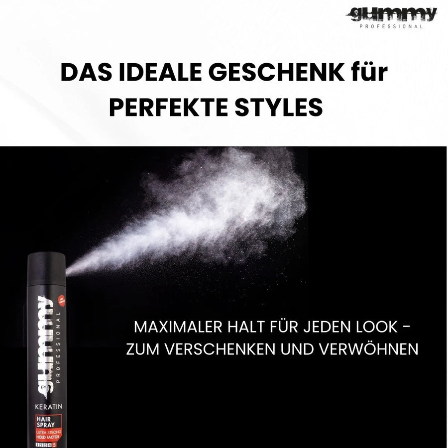 Gummy Haarspray Keratin Ultra Strong 400 ml 4