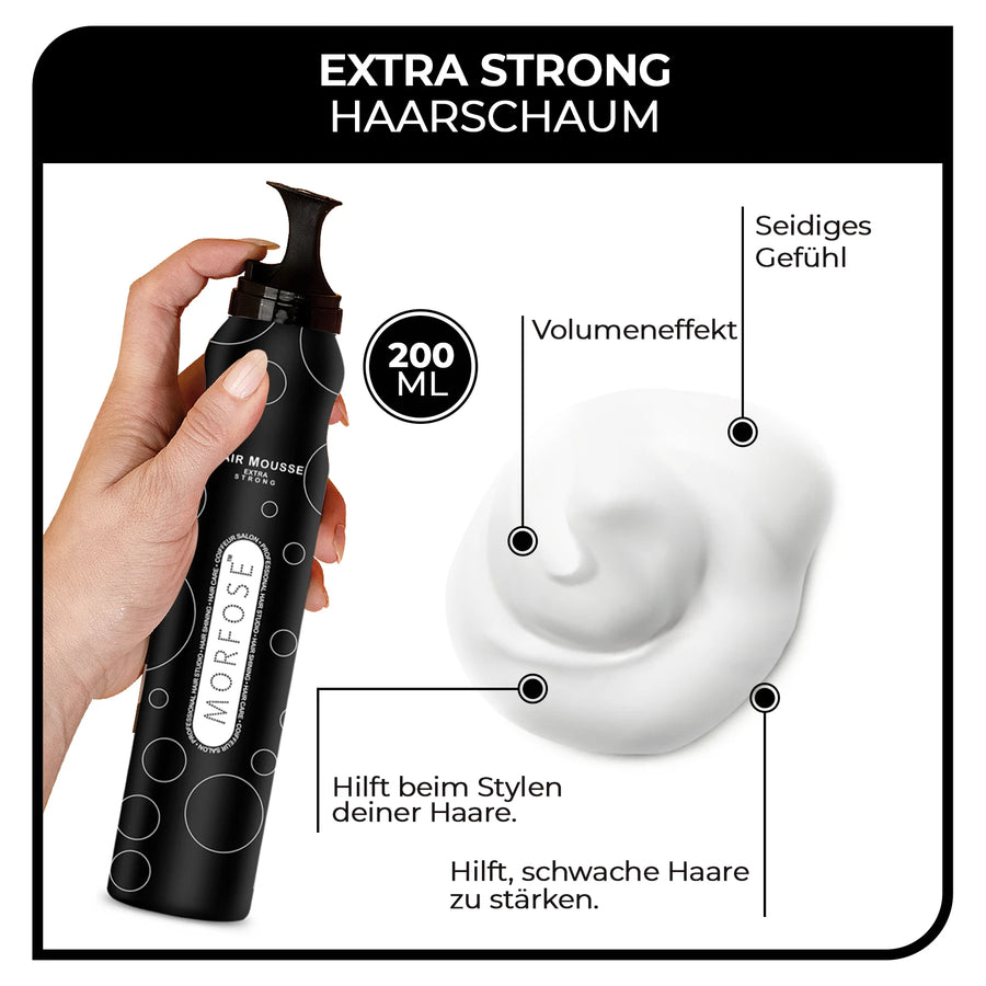 Morfose Haarschaum Extra Strong 200 ml 3