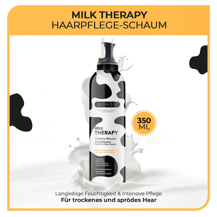Morfose Haarschaum Milk Therapy 350 ml 2