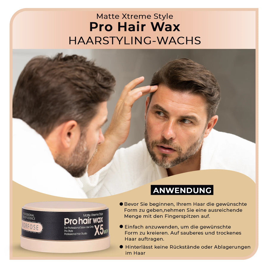 Morfose Haarwachs X5 Pro Matte Xtreme 150 ml 4