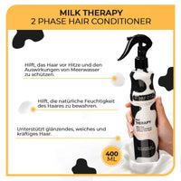 Morfose Milk Therapy 2-Phase Leave-In Hair Conditioner 400 ml 3