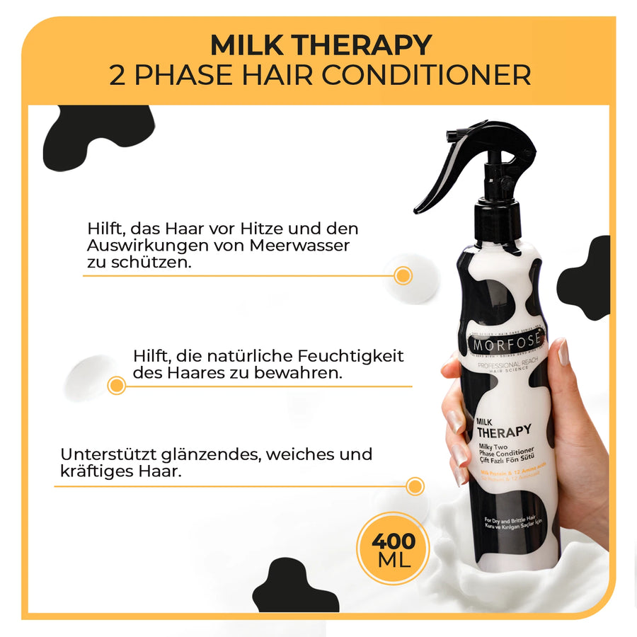 Morfose Milk Therapy 2-Phasen Leave-In Conditioner 400 ml 3