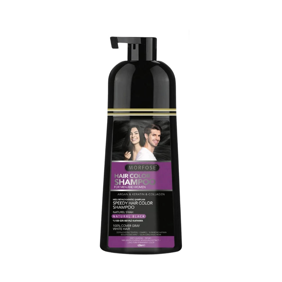 Morfose Speedy Color Shampoo Schwarz 420 ml